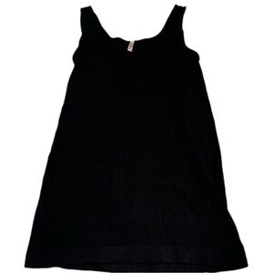 Skinnytees Black Tank Top One Size Fits Most Very Stretchy Nylon Spandex NEW